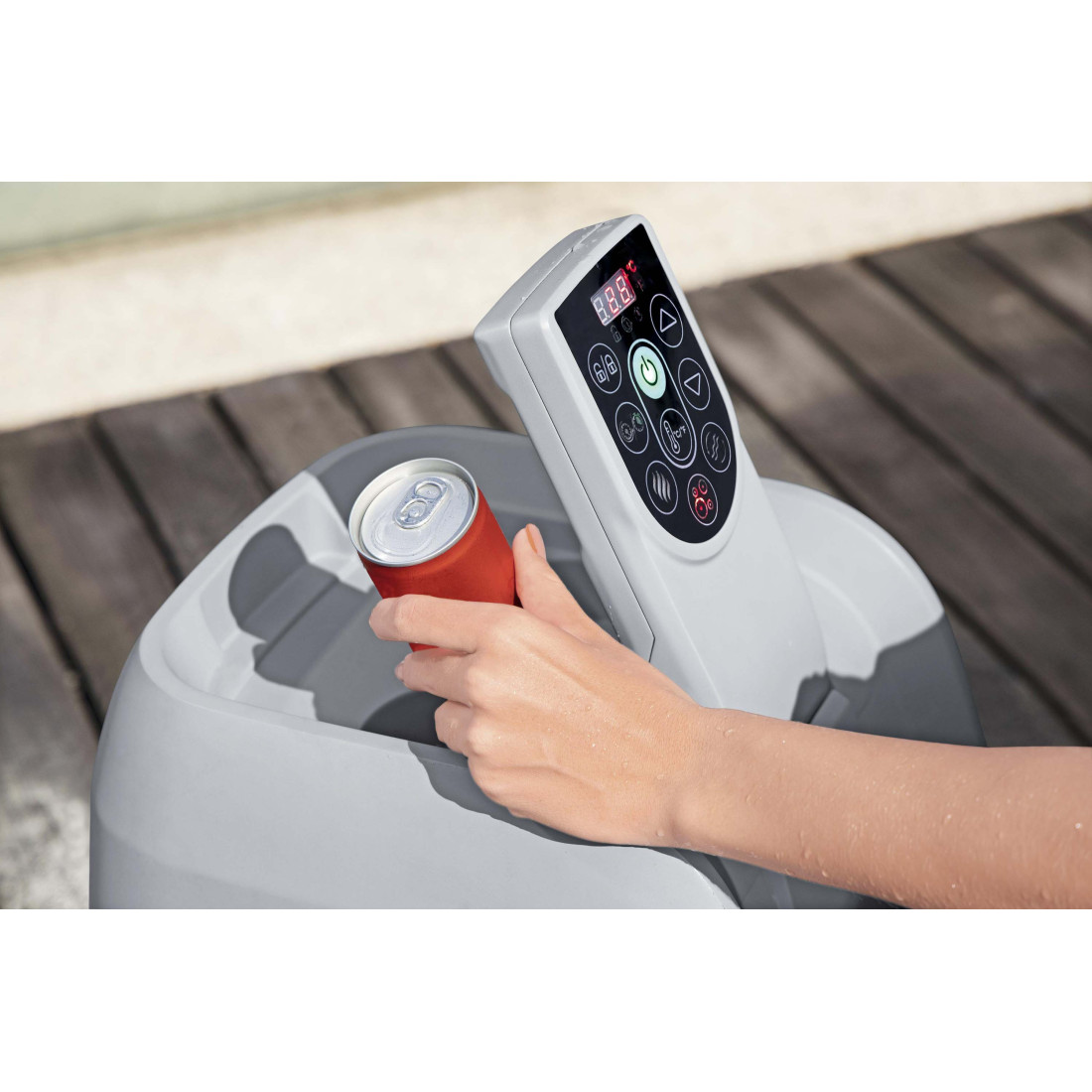 JACUZZI SPA IBIZA AIRJET 1.80 x 1.80 x 0.66 m BESTWAY 6002U