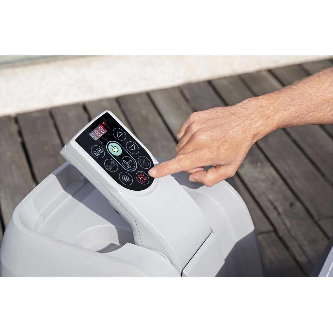 JACUZZI SPA IBIZA AIRJET 1.80 x 1.80 x 0.66 m BESTWAY 6002U