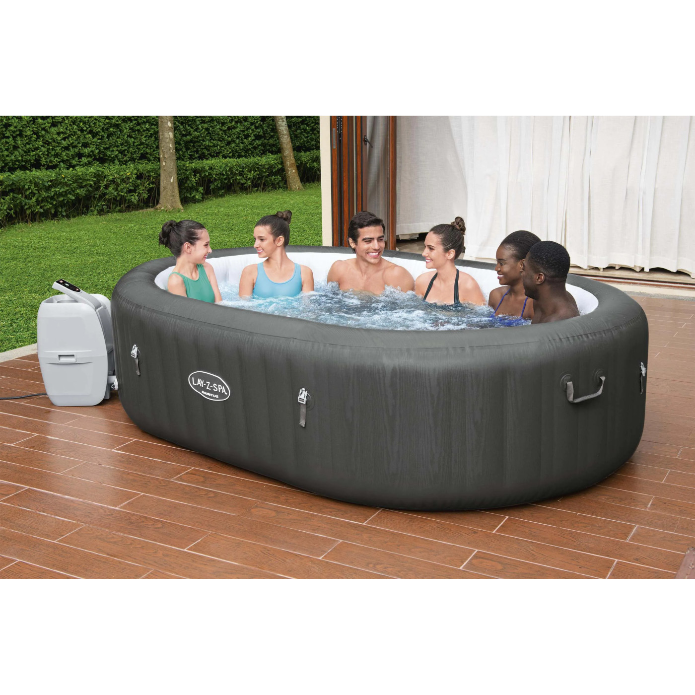 JACUZZI SPA MAURITIUS AIRJET 2.70x1.80x0.71M BESTWAY 60067