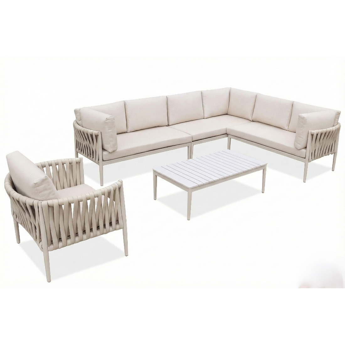 MONZA CAFFE+CORNER ARMCHAIR BEIGE