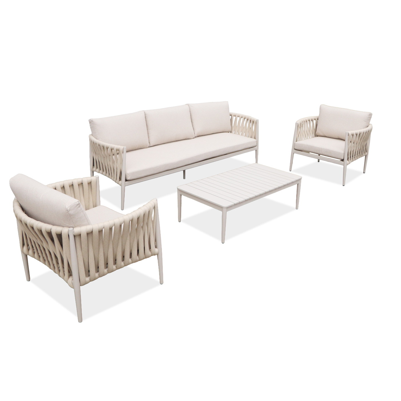 MONZA CAFFE ZESTAW BEIGE