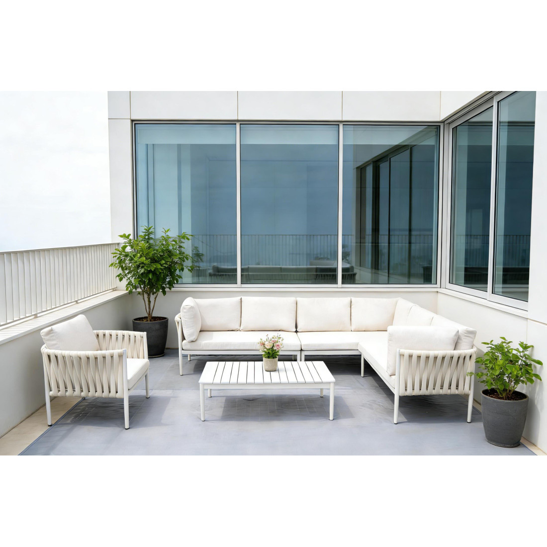 MONZA CAFFE+CORNER ARMCHAIR BEIGE