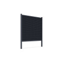 CITY FENCE PANEL 1.8M SOFT GROUND ANTHRACITE