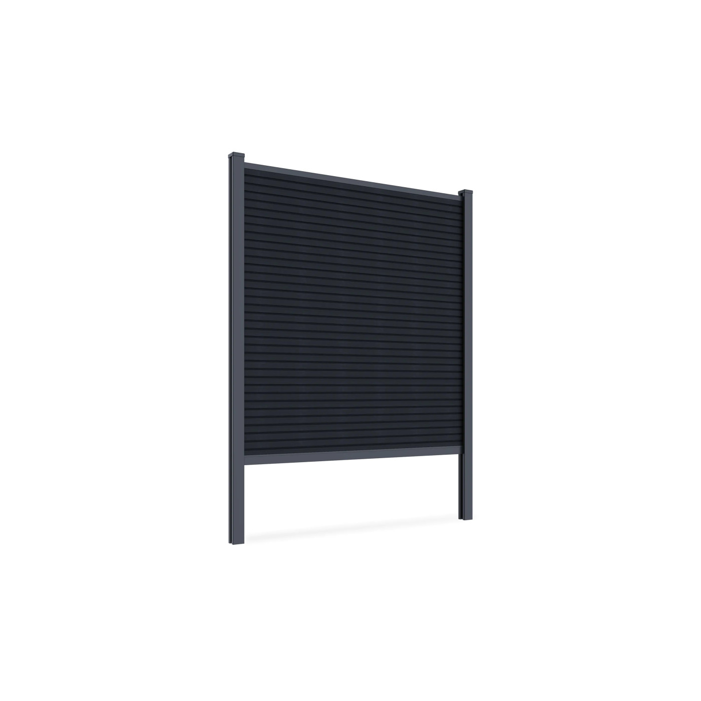 CITY FENCE PANEL 1.8M SOFT GROUND ANTHRACITE