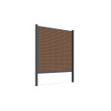 CITY FENCE PANEL 1.8M SOFT GROUND TEAK