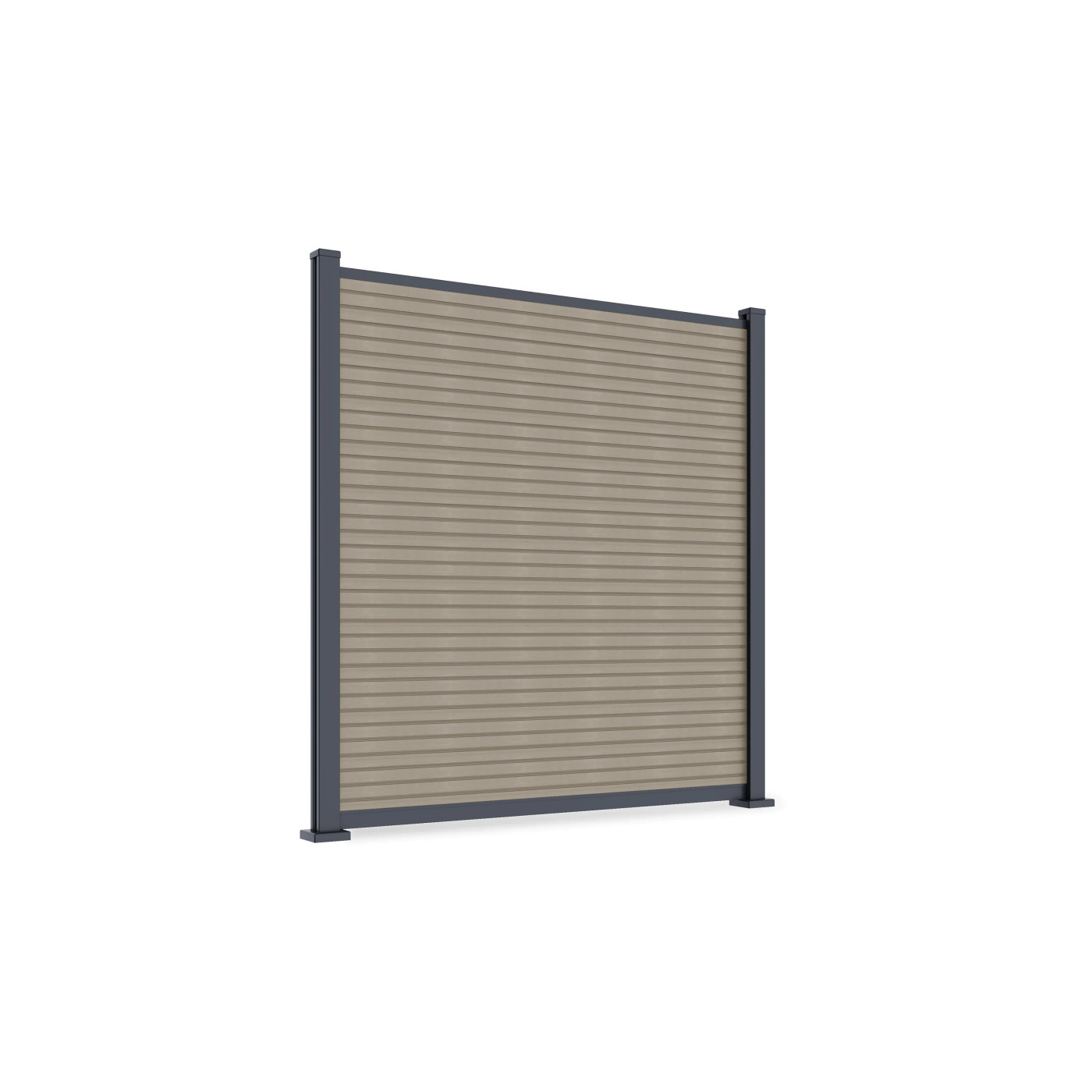 CITY FENCE PANEL 1.8M – HARD GROUND – OAK