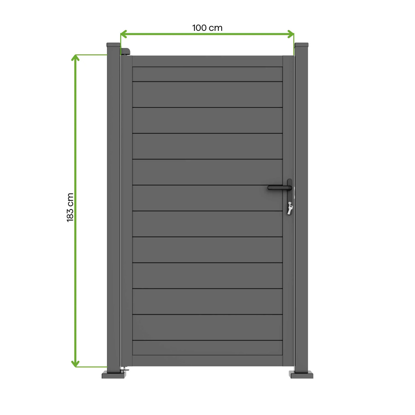 URBAN/CITY GATE FOR HARD SURFACES – ANTHRACITE