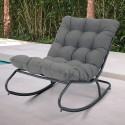 AGAVA ROCKING CHAIR DARK GREY