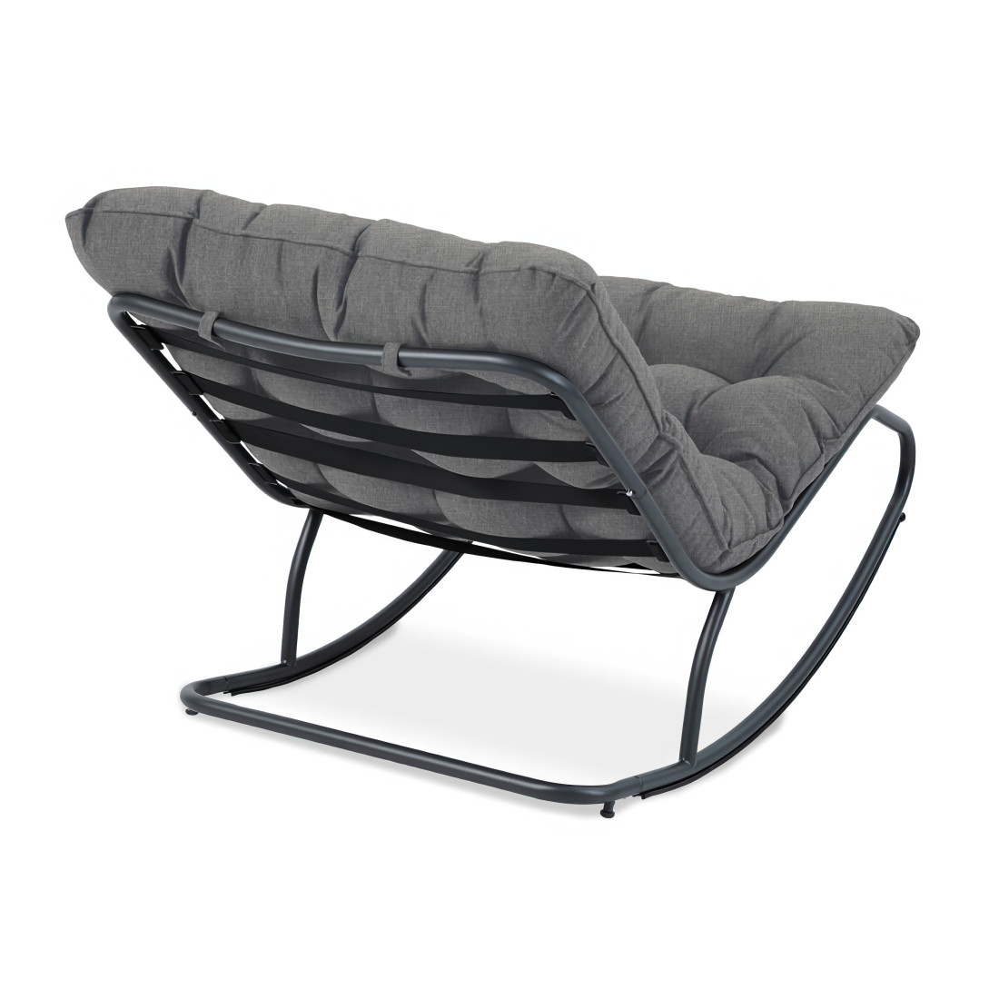 AGAVA ROCKING CHAIR DARK GREY
