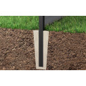 1.8M GREY FENCE SOFT BASE 240