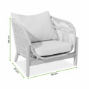 BERGEN ARMCHAIR ACACIA WOOD