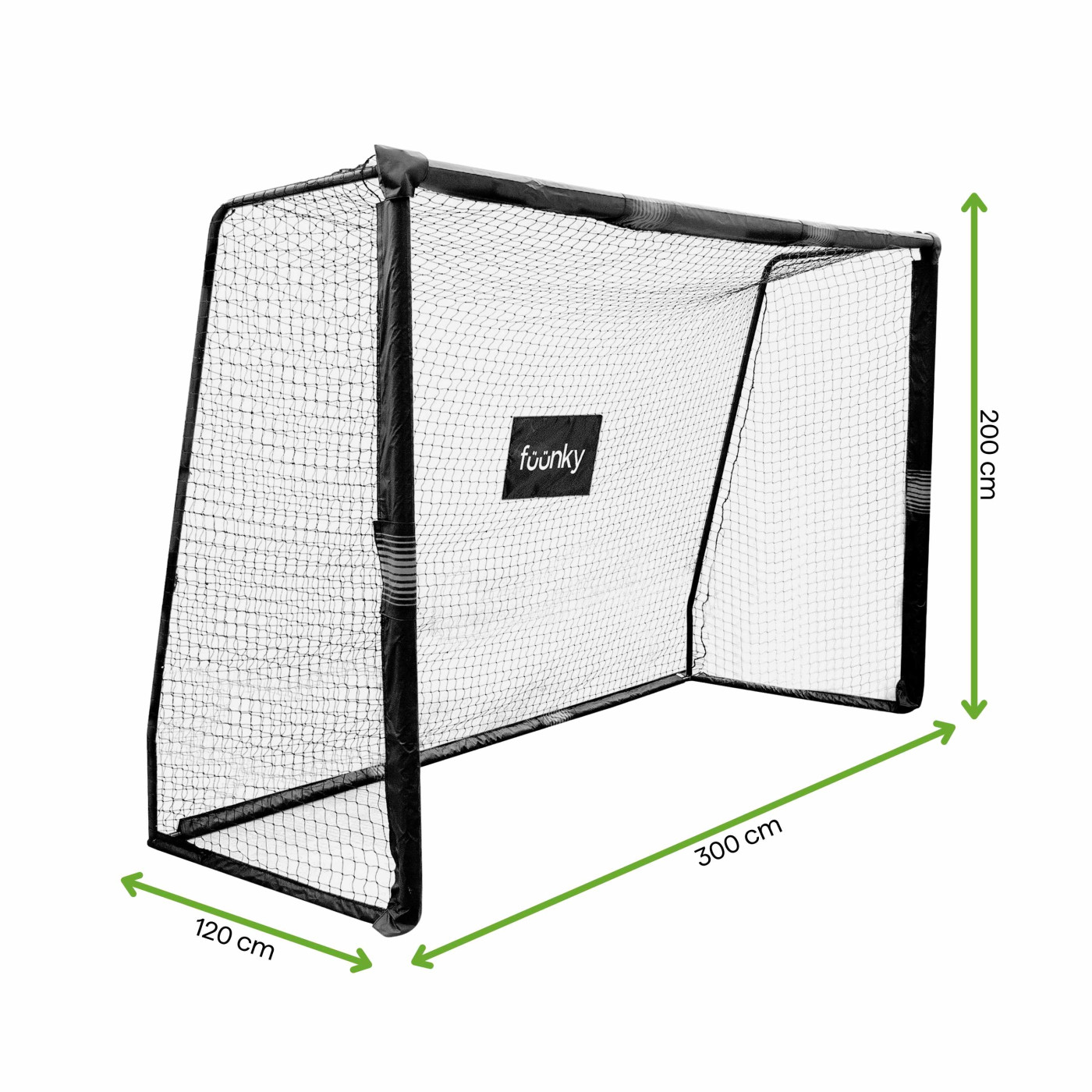 FOOTBALL GOAL 300x200x120CM