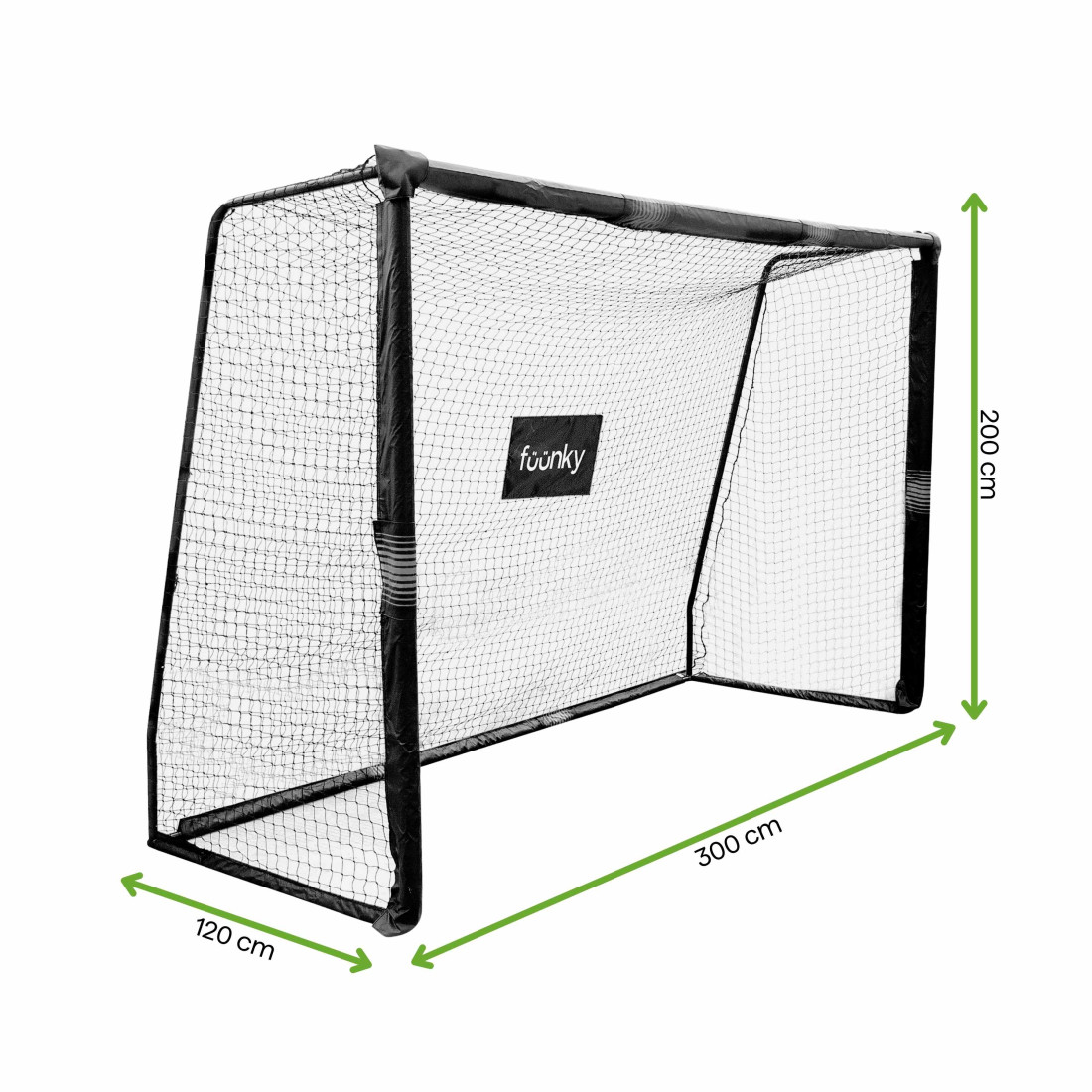 FOOTBALL GOAL 300x200x120CM
