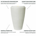 CASCADIA FONTANNA LED FI44x70CM CEMENT GREY