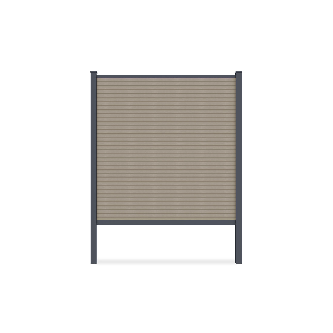 CITY FENCE PANEL 1.8M SOFT GROUND OAK
