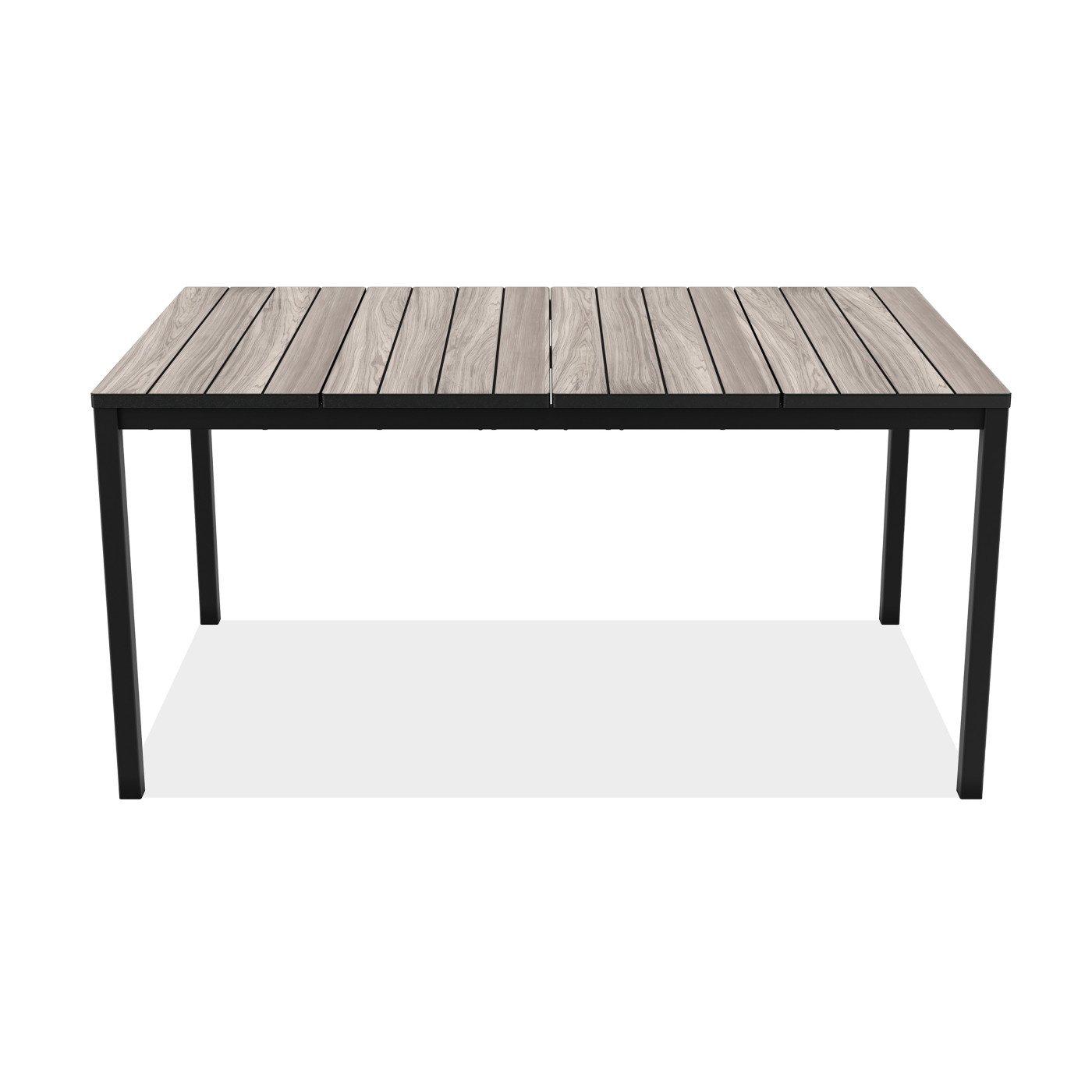 DECO PORTO NOVA 160 STÓŁ BLACK/STORM GREY
