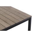 DECO PORTO NOVA 200 STÓŁ BLACK/WALNUT