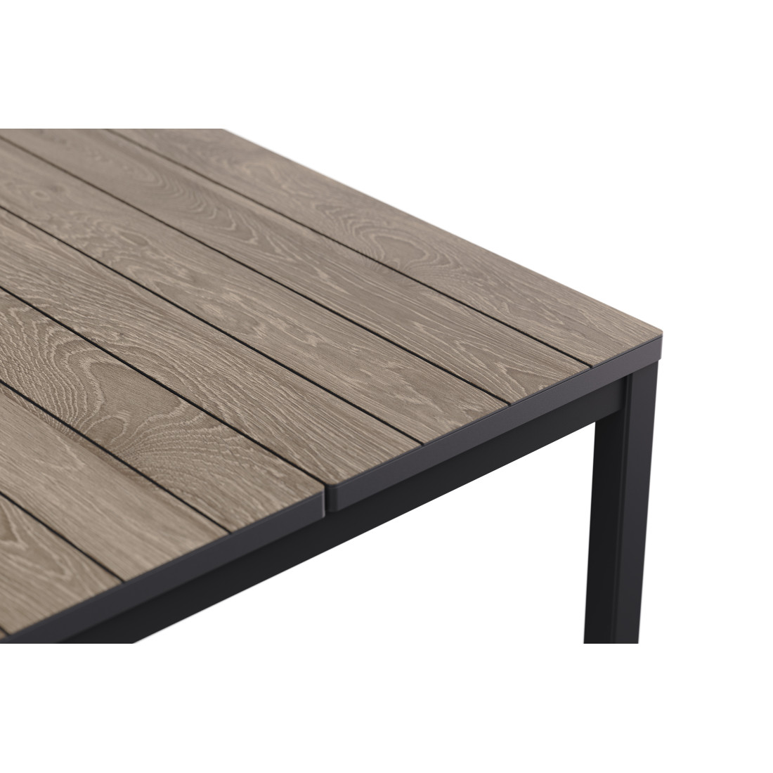 DECO PORTO NOVA 200 TABLE BLACK/WALNUT