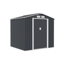 VECTOR 7x6 COLD GREY METAL SHED