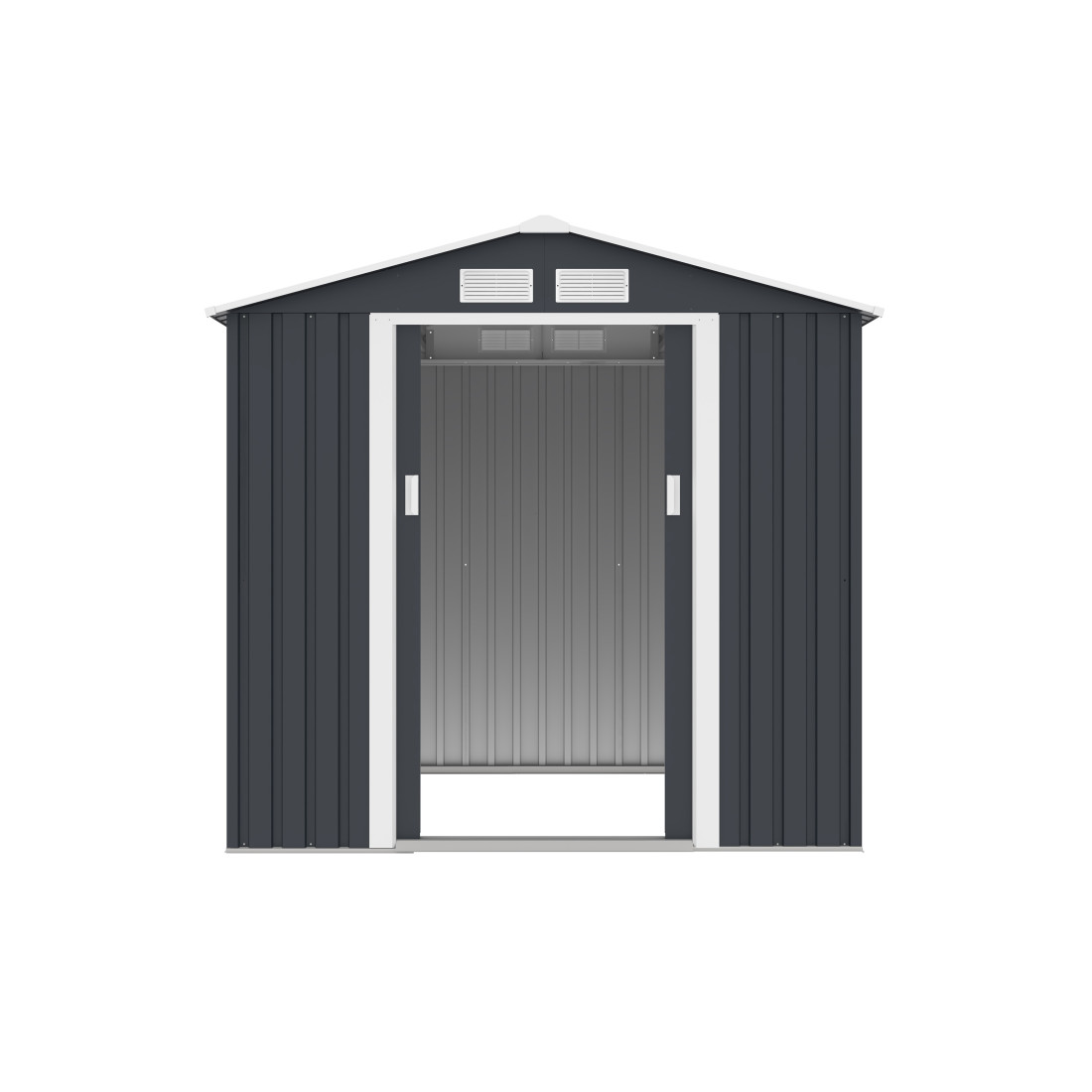 DOMEK METALOWY VECTOR 7x6 COLD GREY