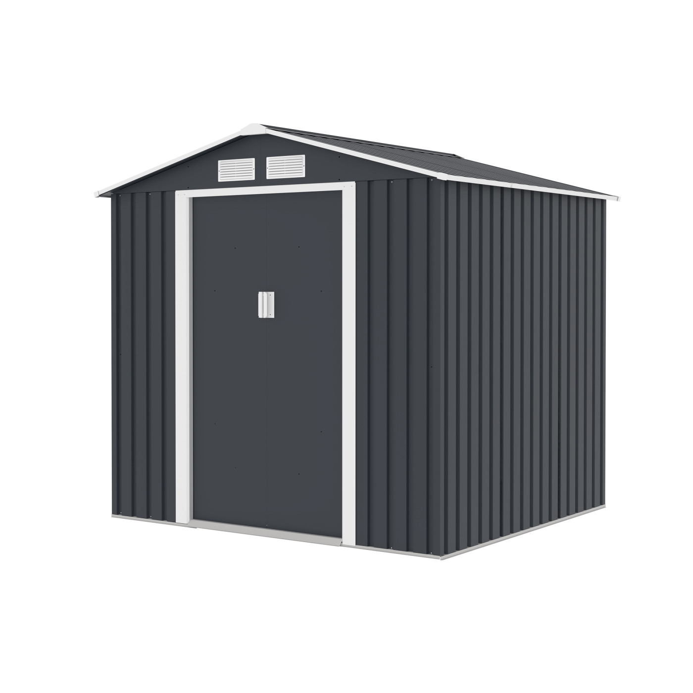 DOMEK METALOWY VECTOR 7x6 COLD GREY