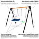 GARDEN SWING FOR CHILDREN 255x172x207CM