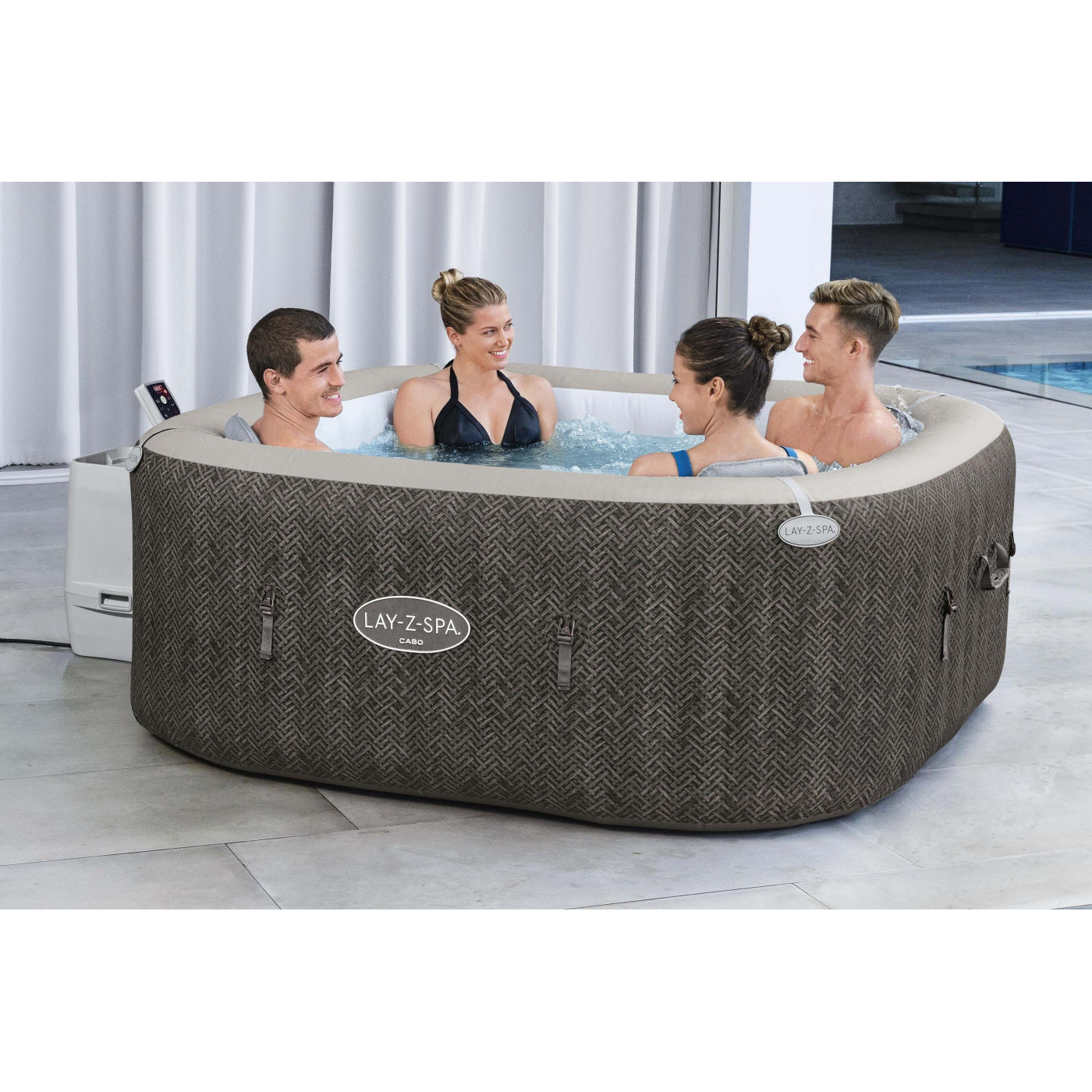 JACUZZI SPA CABO AIRJET 1.80x1.80x0.71M BESTWAY 6001R