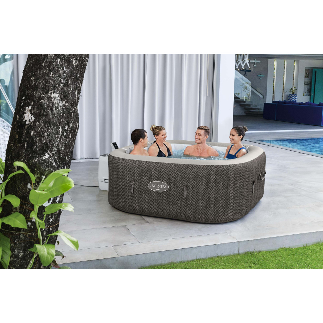 JACUZZI SPA CABO AIRJET 1.80x1.80x0.71M BESTWAY 6001R