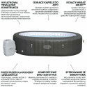 JACUZZI SPA MAURITIUS AIRJET 2.70x1.80x0.71M BESTWAY 60067
