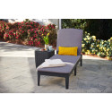 JAIPUR DECK CHAIR GRAPHITE