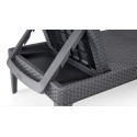 JAIPUR DECK CHAIR GRAPHITE
