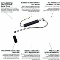 LED ZESTAW DO STEROWANIA (PILOT+KONWERTER+KABLE)