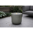 LED FOUNTAIN LIGHT FI29x28CM STONE GREY