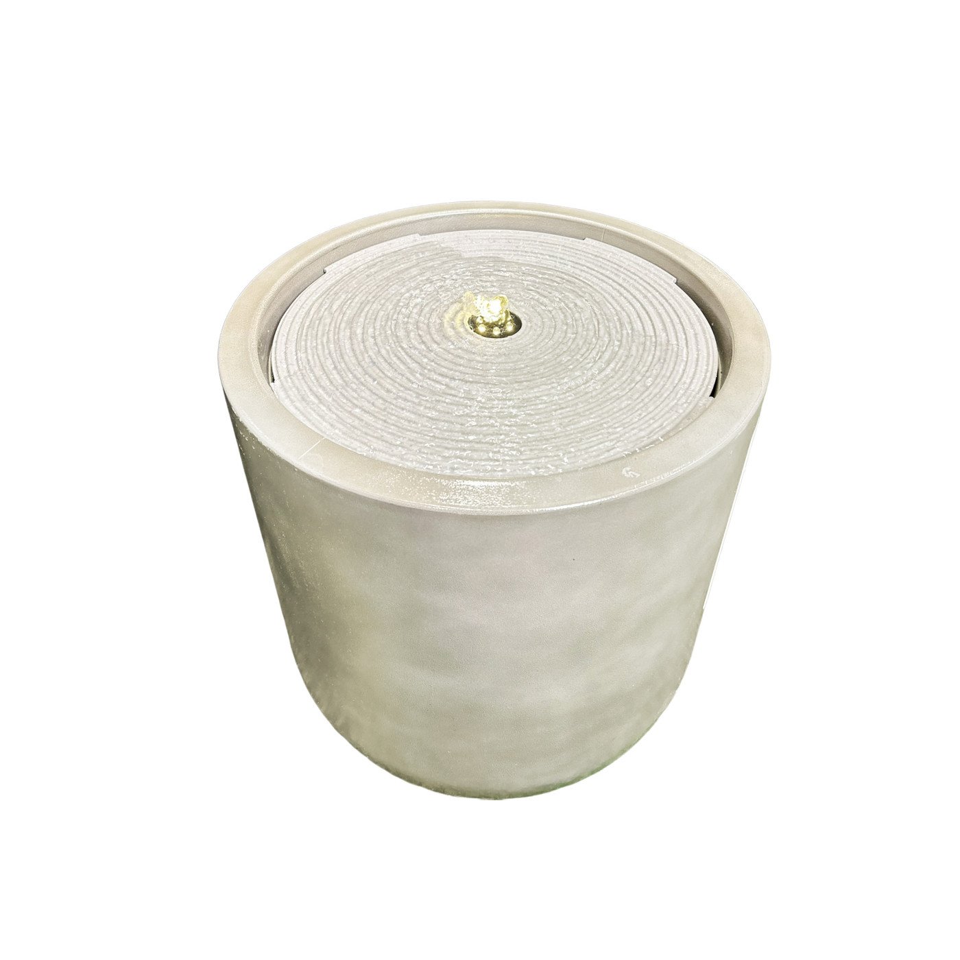 LED FOUNTAIN LIGHT FI29x28CM STONE GREY