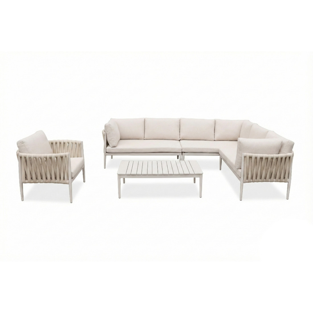 MONZA CAFFE+CORNER ARMCHAIR BEIGE