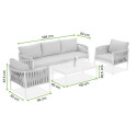 MONZA CAFFE ZESTAW BEIGE