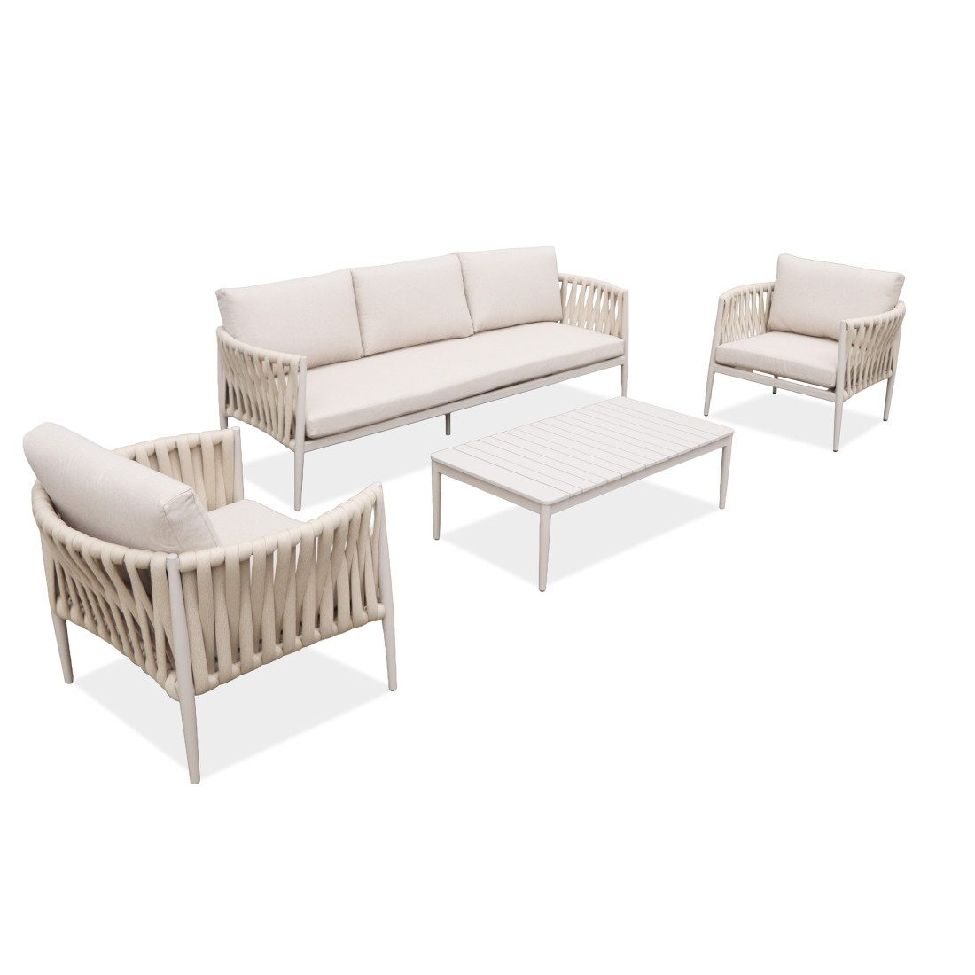 MONZA CAFFE ZESTAW BEIGE
