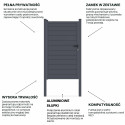 NEO GATE SOFT BASE ANTHRACITE
