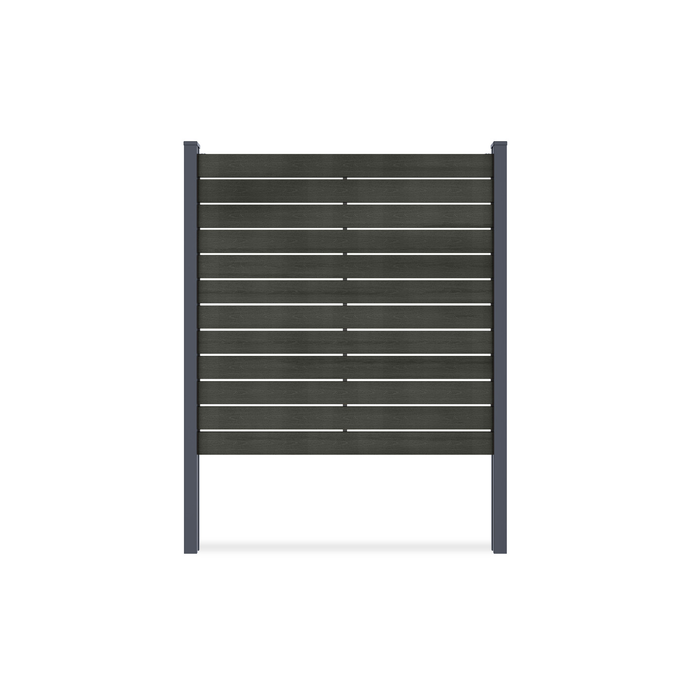 NEO FENCE PANEL 1.8M SOFT GROUND ANTHRACITE