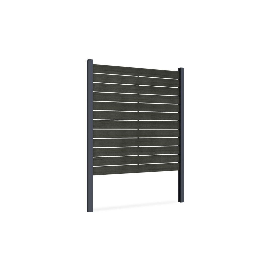 NEO FENCE PANEL 1.8M SOFT GROUND ANTHRACITE