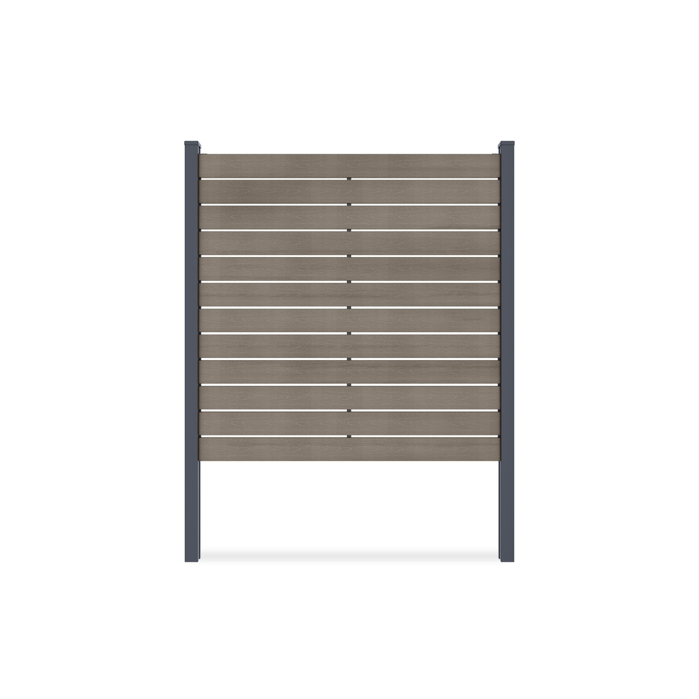NEO FENCE PANEL 1.8M SOFT GROUND OAK