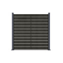 NEO FENCE PANEL 1.8M FOR HARD GROUND, ANTHRACITE