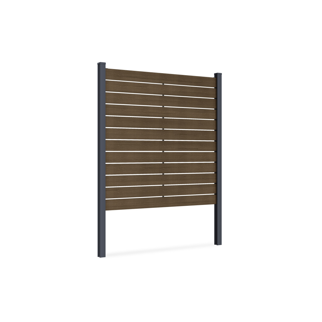 NEO 2.4M ANTHRACITE ALUMINIUM POST