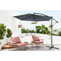 SAMBA SIDE UMBRELLA 3.0M DARK GREY