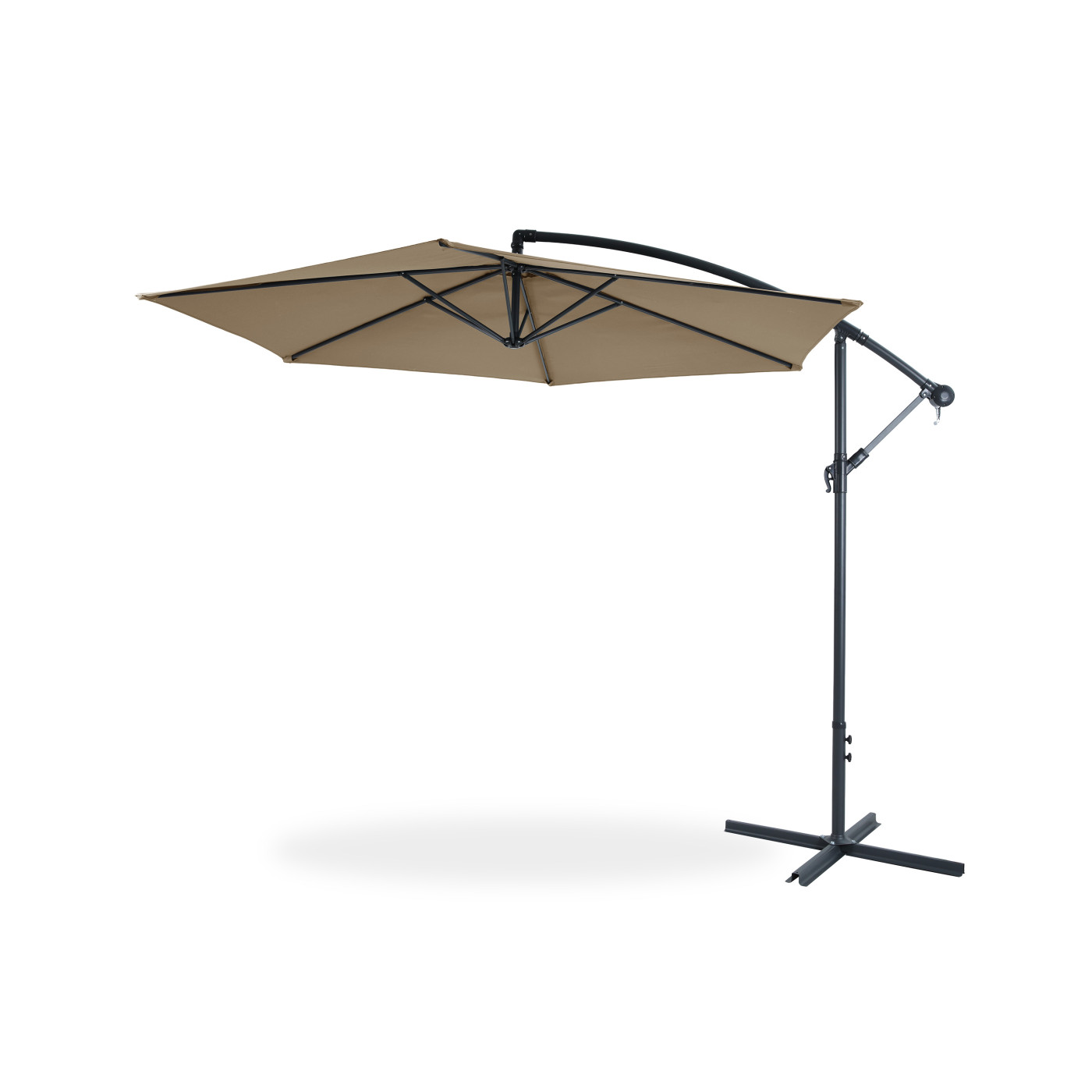 SAMBA SIDE UMBRELLA 3.0M TAUPE