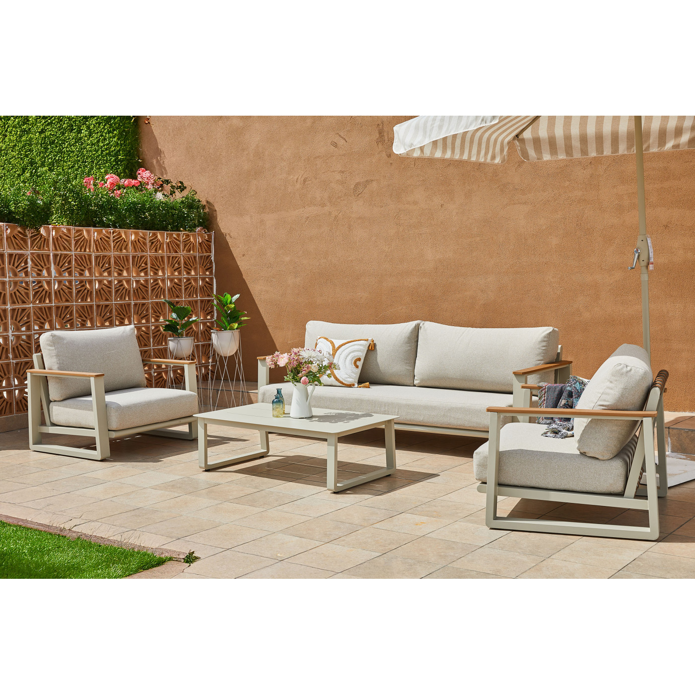 TENERIFE CAFFE ZESTAW BEIGE