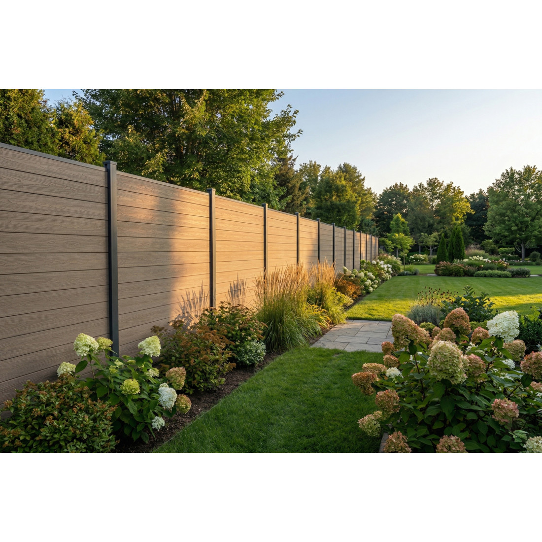 URBAN FENCE PANEL 1.8M SOFT GROUND OAK