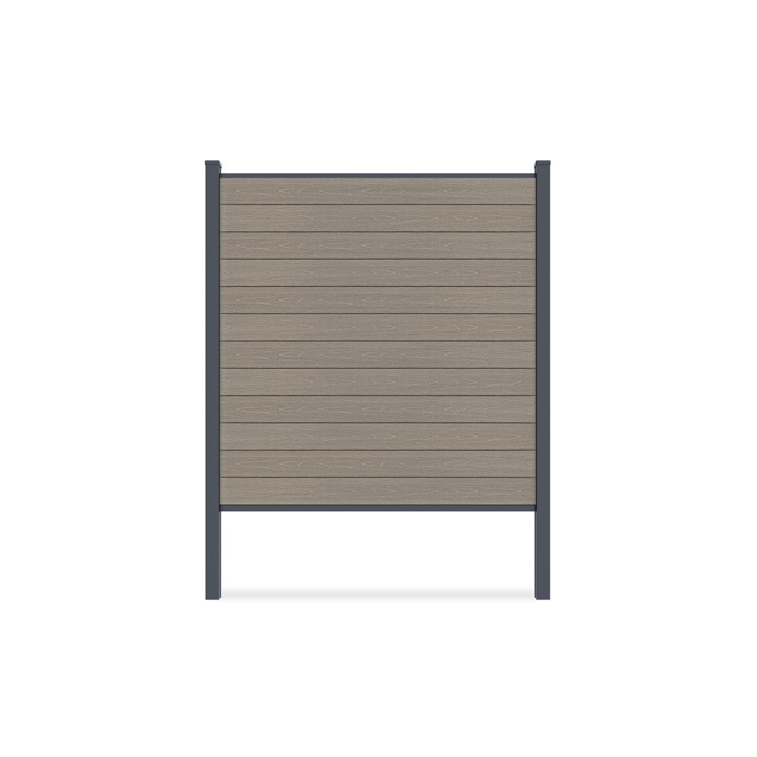 URBAN FENCE PANEL 1.8M SOFT GROUND OAK