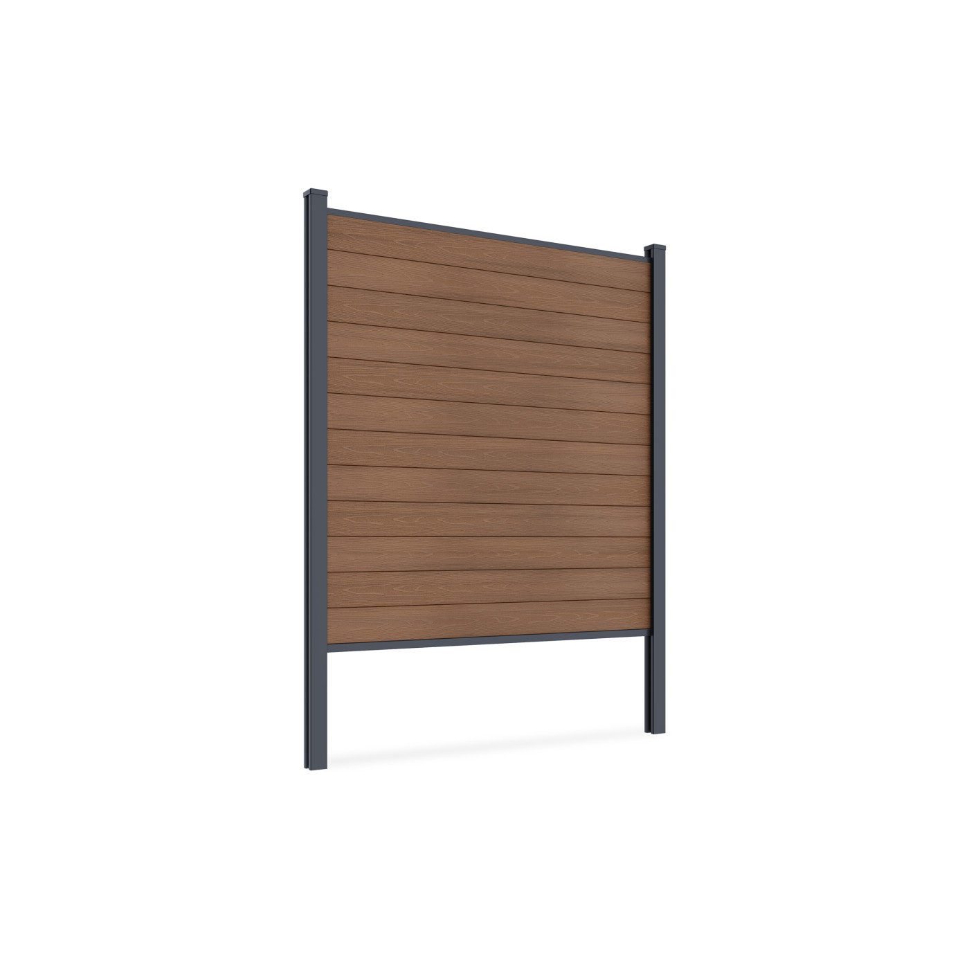 URBAN PRZĘSŁO OGRODZENIOWE 1.8M PODŁOŻE MIĘKKIE TEAK