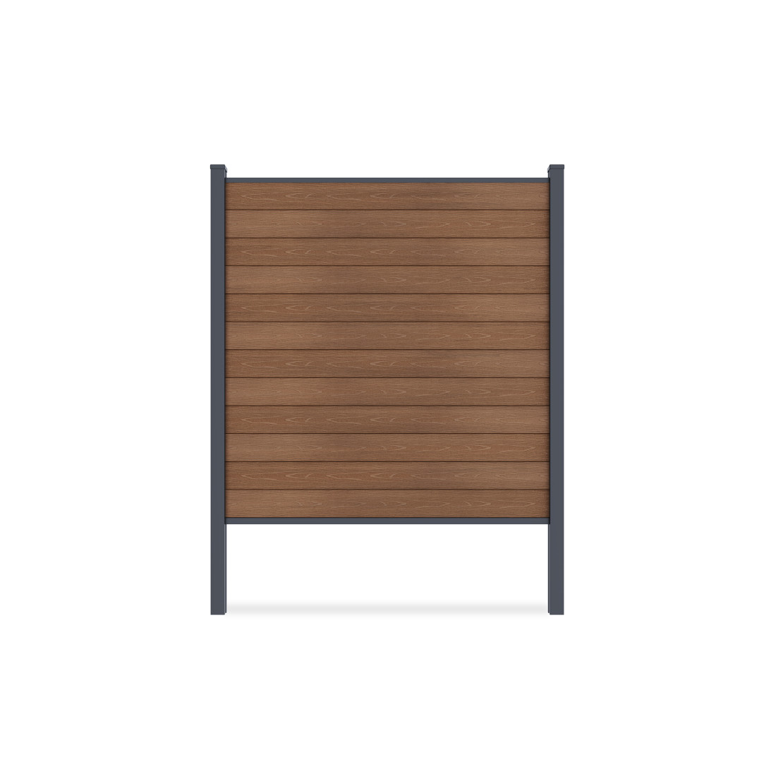 URBAN PRZĘSŁO OGRODZENIOWE 1.8M PODŁOŻE MIĘKKIE TEAK